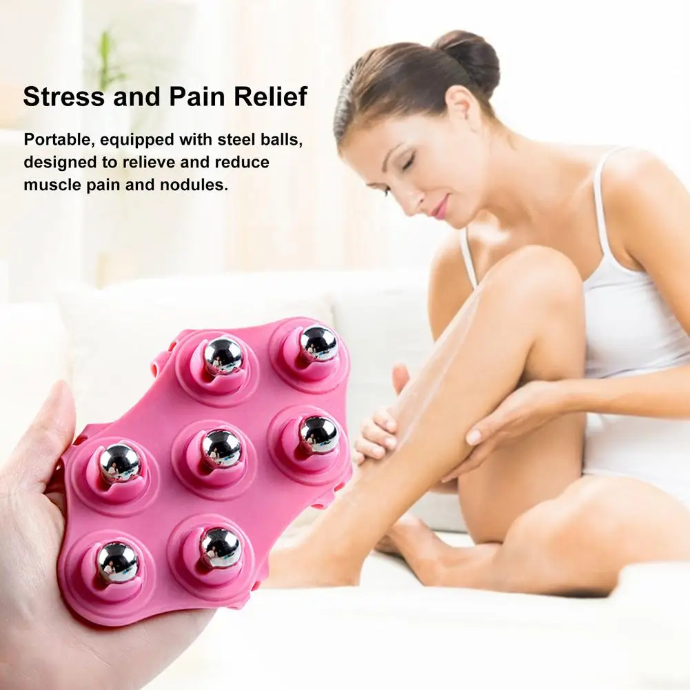 Full Body Massager Muscle Magnetic Beads Relaxation Instrument Seven Beads Steel Ball Massager Back Leg Facical Massage
Full Body Massager Muscle Magnetic Beads Relaxation Instrument Seven Beads Steel Ball Massager Back Leg Facical Massage