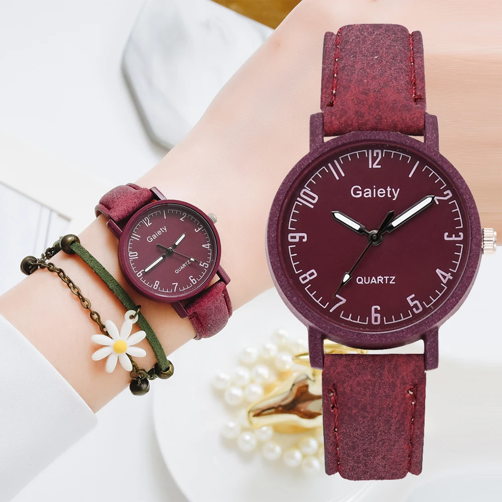 Gaiety Brand Watch For Women Dress Romantic Bracelet WristWatch Fashion Ladies Leather Quartz Watch Clock Women zegarek damski
Gaiety Brand Watch For Women Dress Romantic Bracelet WristWatch Fashion Ladies Leather Quartz Watch Clock Women zegarek damski