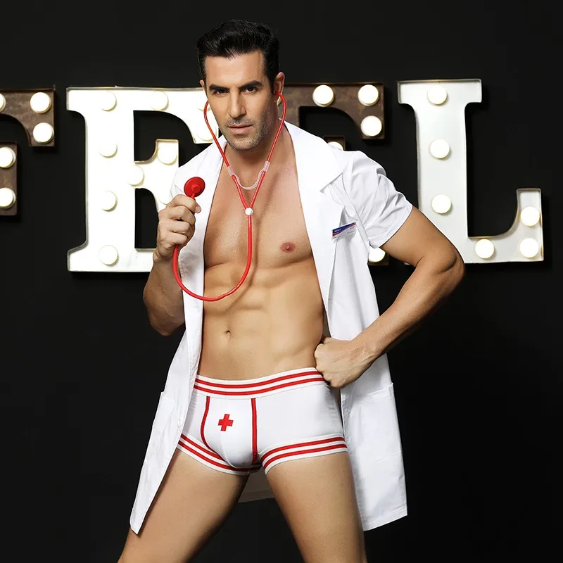 Sexy Erotic Doctor Cosplay Lingerie Costumes High Quality Underwear White Temptation Roleplay for Party Hot Erotic For Men
Sexy Erotic Doctor Cosplay Lingerie Costumes High Quality Underwear White Temptation Roleplay for Party Hot Erotic For Men