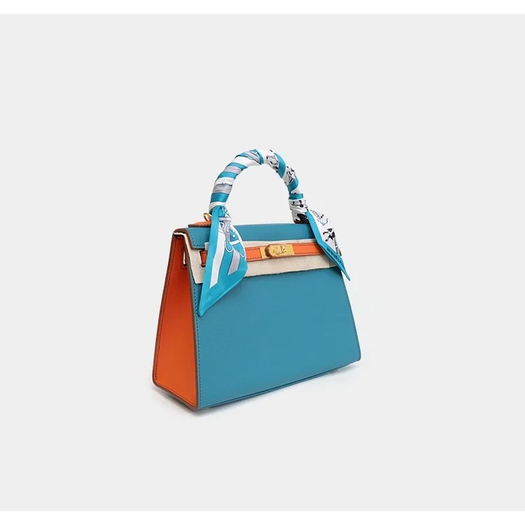 2021 new color matching Kelly bag new street shoulder straddle bag custom fashion women's handbag
2021 new color matching Kelly bag new street shoulder straddle bag custom fashion women's handbag