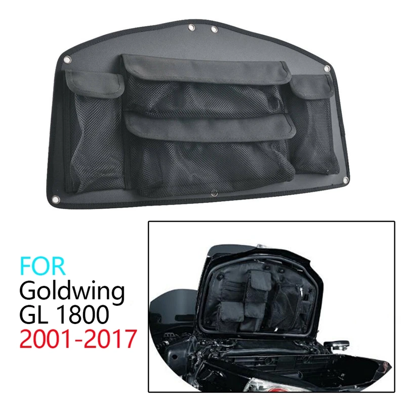 

Органайзер для крышки багажника мотоцикла, сумка для чемодана, сумки для инструментов для Honda Gold Wing Gl1800 Goldwing Gl 1800 2001-2017