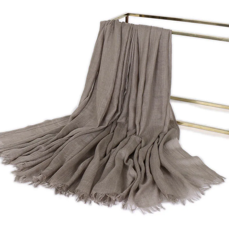 Fashion Soft Linen Cotton Scarf Shawls Muslim Large Hijab Plain Wraps High Quality Headband Long Scarves Retail
Fashion Soft Linen Cotton Scarf Shawls Muslim Large Hijab Plain Wraps High Quality Headband Long Scarves Retail