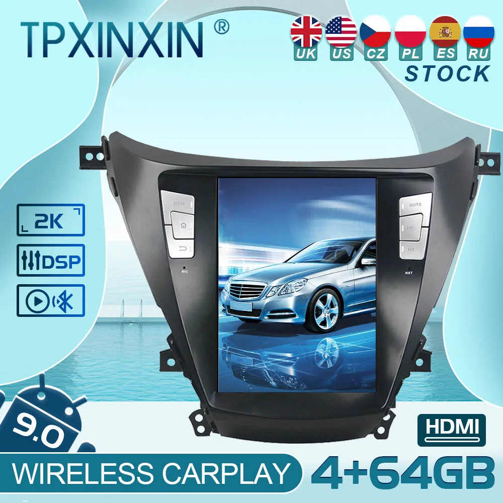For Hyundai Elantra 2014 Android 9 Carplay Radio Player Car GPS Navigation Head Unit Car stereo BT WIFI
For Hyundai Elantra 2014 Android 9 Carplay Radio Player Car GPS Navigation Head Unit Car stereo BT WIFI