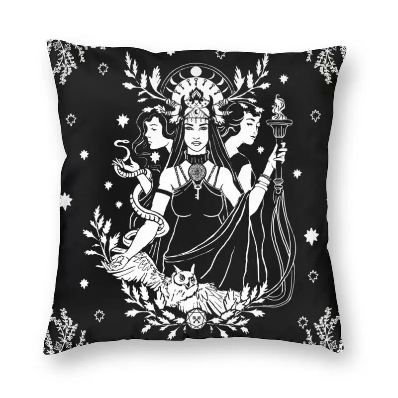 Hekate Triple Goddess Cushion Cover 45x45 Home Decorative 3D Printing Goth Occult Halloween Witch Throw Pillow Case for Sofa
Hekate Triple Goddess Cushion Cover 45x45 Home Decorative 3D Printing Goth Occult Halloween Witch Throw Pillow Case for Sofa