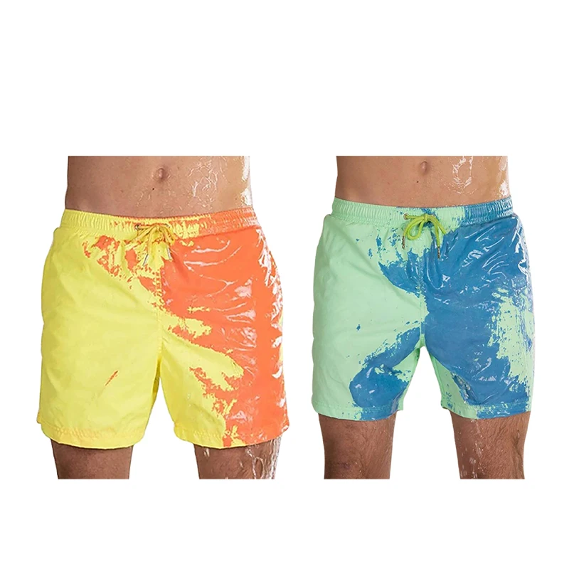Magical Change Color Beach Shorts Summer Men Swimming Trunks Swimwear Swimsuit Quick Dry Bathing Shorts Beach Pant
Magical Change Color Beach Shorts Summer Men Swimming Trunks Swimwear Swimsuit Quick Dry Bathing Shorts Beach Pant