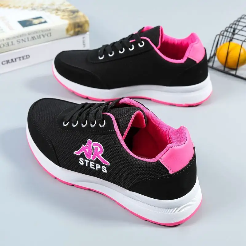 Women's Non-slip Sports Shoes Women New Thick-soled Running Shoes Breathable Mesh Ladies Casual Vulcanize Shoes Tenis Feminino
Women's Non-slip Sports Shoes Women New Thick-soled Running Shoes Breathable Mesh Ladies Casual Vulcanize Shoes Tenis Feminino