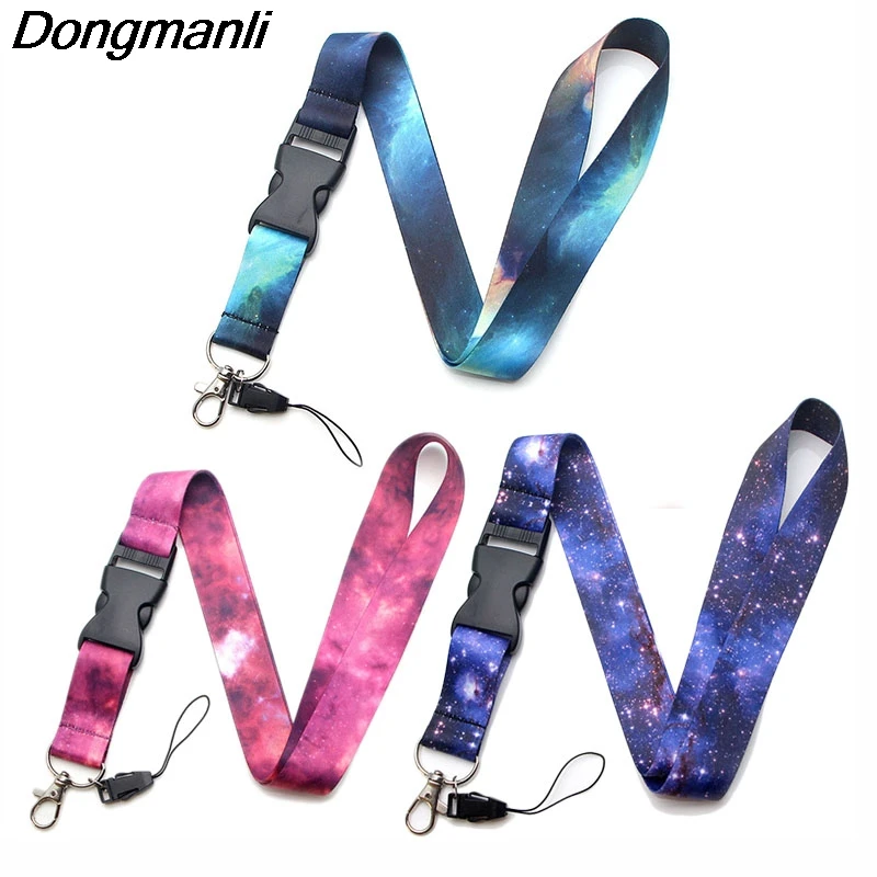 PC135 Starry Night Sky Lanyard Badge ID Lanyards/ Mobile Phone Rope/ Key Lanyard Neck Straps Keychain
PC135 Starry Night Sky Lanyard Badge ID Lanyards/ Mobile Phone Rope/ Key Lanyard Neck Straps Keychain
