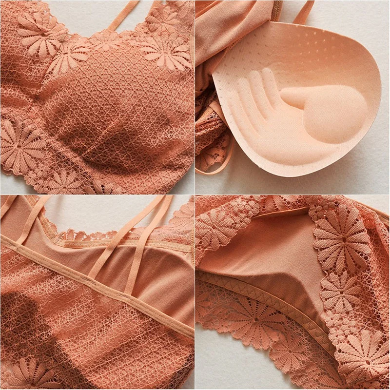 Adjustable Gather No Steel Ring Camisole Sexy lace sling beauty back ladies Camisole removable chest pad anti-exposure camisole
Adjustable Gather No Steel Ring Camisole Sexy lace sling beauty back ladies Camisole removable chest pad anti-exposure camisole
