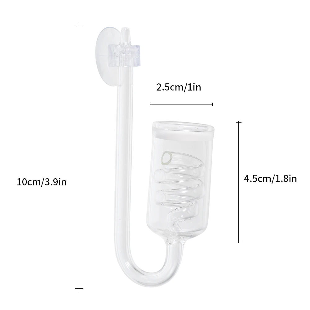 Tank Atomizer Aquarium CO2 Glass Solenoid Regulator CO2 Atomizer for 60~300L Plants
Tank Atomizer Aquarium CO2 Glass Solenoid Regulator CO2 Atomizer for 60~300L Plants