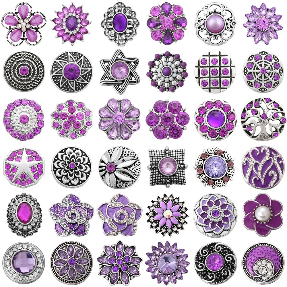 5pcs/lot Mixed Purple Snap Jewelry 18mm Snap Buttons Jewelry Rhinestone Flower Metal Snaps Jewelry Fit Snap Button Necklace
5pcs/lot Mixed Purple Snap Jewelry 18mm Snap Buttons Jewelry Rhinestone Flower Metal Snaps Jewelry Fit Snap Button Necklace