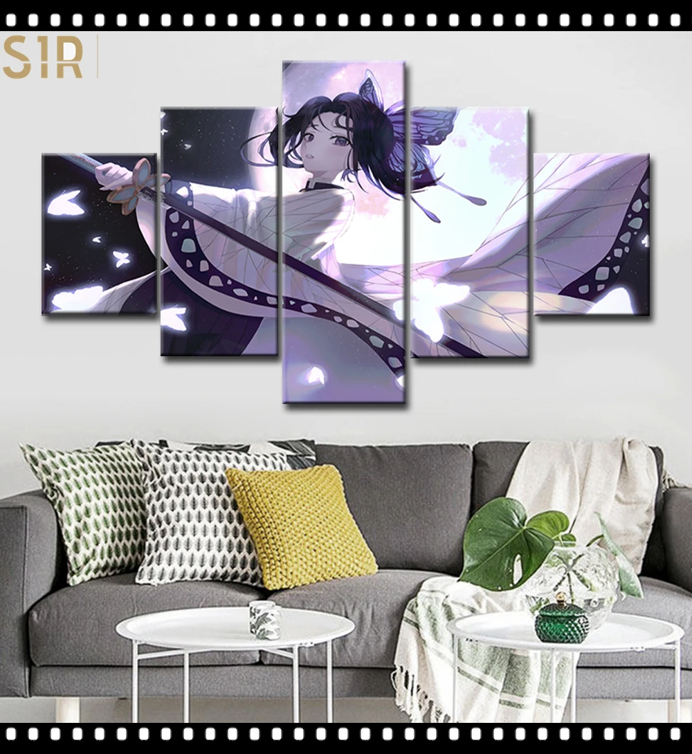 Kimetsu No Yaiba Wall Art 5 Pieces Canvas Painting Poster Pictures Home Decor Living Room HD Printed Game Poster Anime Wall Art
Kimetsu No Yaiba Wall Art 5 Pieces Canvas Painting Poster Pictures Home Decor Living Room HD Printed Game Poster Anime Wall Art