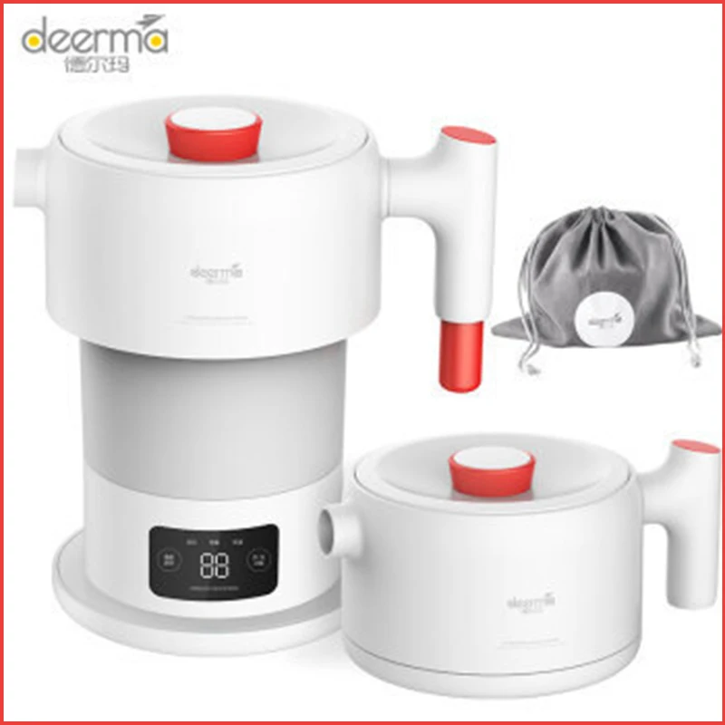 Deerma 0.6L Portable Electric Travel Water Kettle Small Handheld Foldable Water Bottle Automatic Power Off Folding Travel Kettle
Deerma 0.6L Portable Electric Travel Water Kettle Small Handheld Foldable Water Bottle Automatic Power Off Folding Travel Kettle