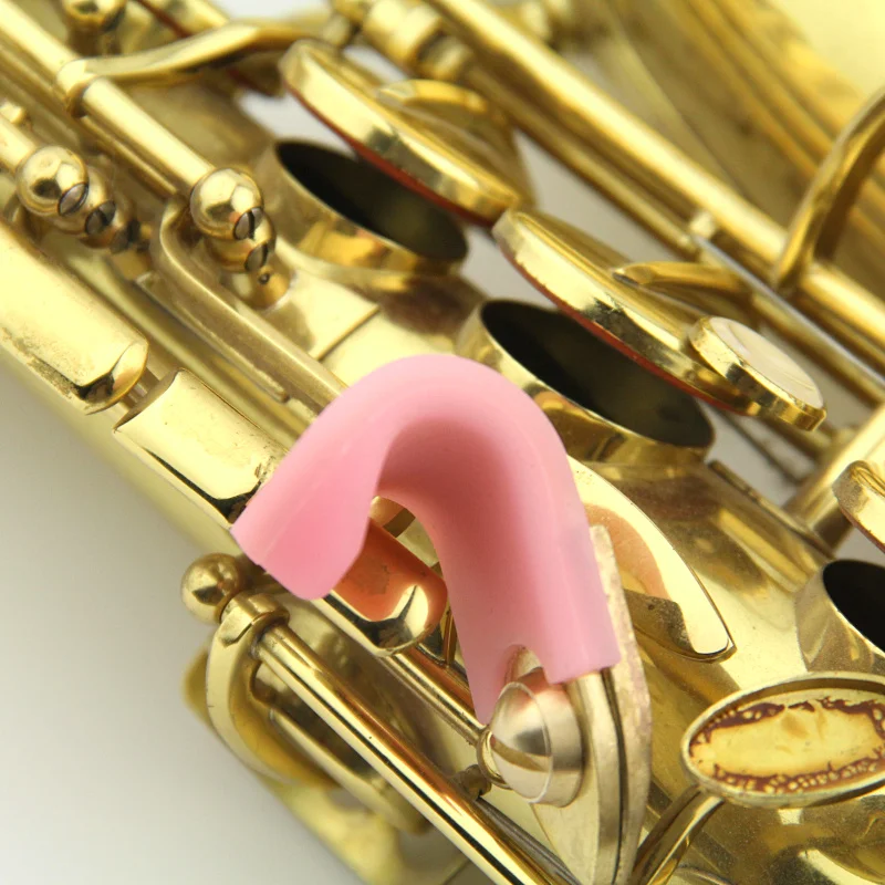 Golden Metal Right Hand Sax Thumb Rest for Saxophone Accessories This product contains metal thumb holder and silicone sleeve
Golden Metal Right Hand Sax Thumb Rest for Saxophone Accessories This product contains metal thumb holder and silicone sleeve