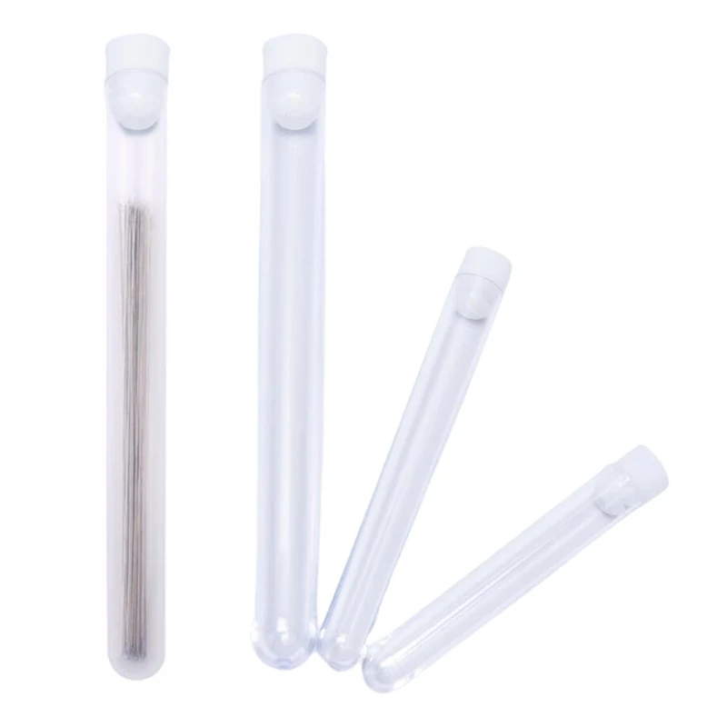 3 Sizes Clear Plastic Embroidery Felting Sewing Needles Container Pin Needle Storage Tubes Bottle Holder Storage Cases Hot Sale
3 Sizes Clear Plastic Embroidery Felting Sewing Needles Container Pin Needle Storage Tubes Bottle Holder Storage Cases Hot Sale