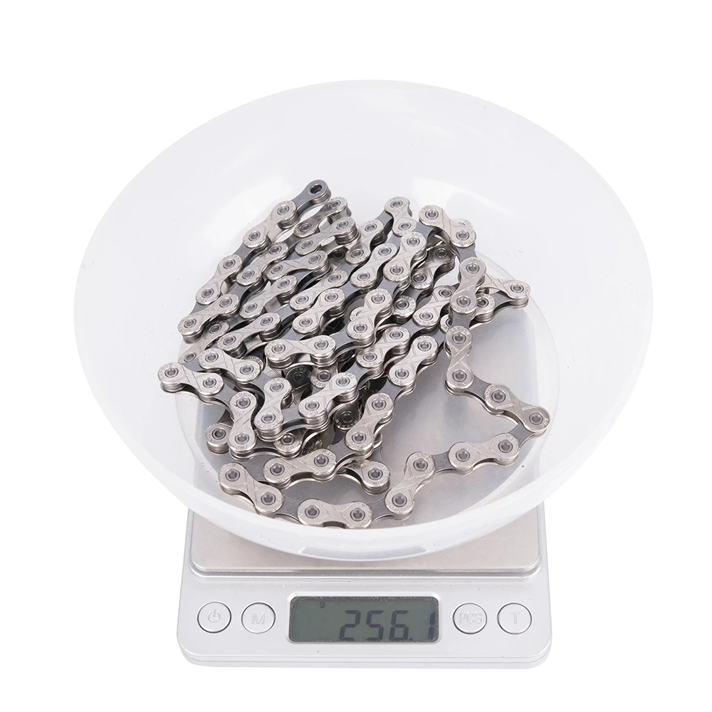 ZTTO 11-speed bicycle chain silver chain toolless nickel connecting chain116 section with magic buckle road bike MTB accessories
ZTTO 11-speed bicycle chain silver chain toolless nickel connecting chain116 section with magic buckle road bike MTB accessories