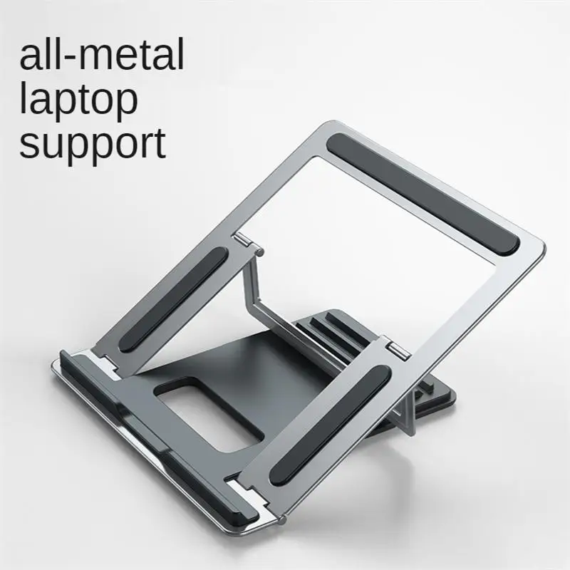Портативный держатель для ноутбука, подставка из алюминиевого сплава для MacBook Air, кронштейн для ноутбука Dell
Портативный держатель для ноутбука, подставка из алюминиевого сплава для MacBook Air, кронштейн для ноутбука Dell