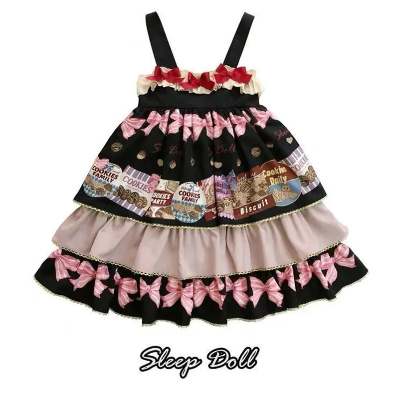 Lolita Dress Women`S 2021 Japanese Summer New Sweet Country Style Duck Printing Kawaii Dresses Femme Sleeveless Slip Dress Jsk
Lolita Dress Women`S 2021 Japanese Summer New Sweet Country Style Duck Printing Kawaii Dresses Femme Sleeveless Slip Dress Jsk