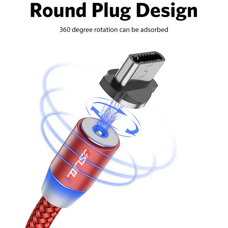 Магнитный зарядный кабель Micro USB для Cubot C15 Pro J5 J7 R15 R19 J3 Nova P20 R11 H3 Magic X18 Plus | Мобильные