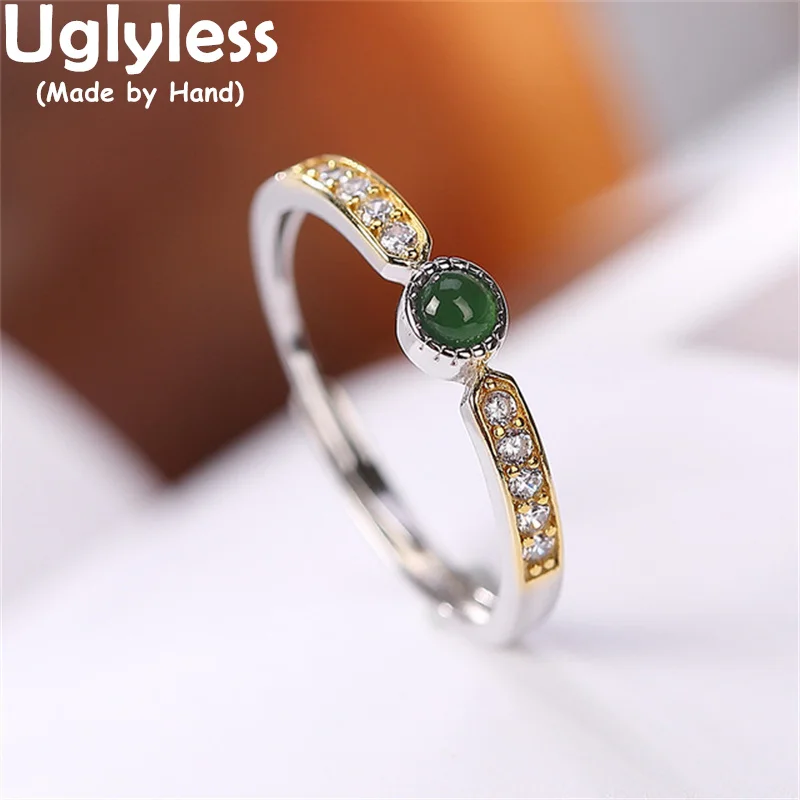 Uglyless MINI Gemstones Jewelry Luxury Natural Emerald Rings for Women Real 925 Sterling Silver Thin Rings Zircons Crystals Ring
Uglyless MINI Gemstones Jewelry Luxury Natural Emerald Rings for Women Real 925 Sterling Silver Thin Rings Zircons Crystals Ring