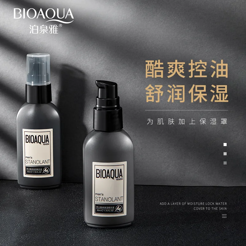 Bioaqua Man and cool moisture essence liquid filling water moist salubrious oil-control essence of contractive pore concentrate
Bioaqua Man and cool moisture essence liquid filling water moist salubrious oil-control essence of contractive pore concentrate