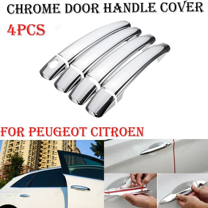 Хромированная накладка на дверную ручку для Citroen C4 C4 Picasso C6 Peugeot 207 308 407
Хромированная накладка на дверную ручку для Citroen C4 C4 Picasso C6 Peugeot 207 308 407