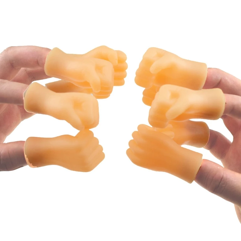 090B 2pcs/set Funny Simulation Left Right Mini Hands Puppets Children Toy Novelty Rock Finger Toys Gifts Model Halloween Gift
090B 2pcs/set Funny Simulation Left Right Mini Hands Puppets Children Toy Novelty Rock Finger Toys Gifts Model Halloween Gift