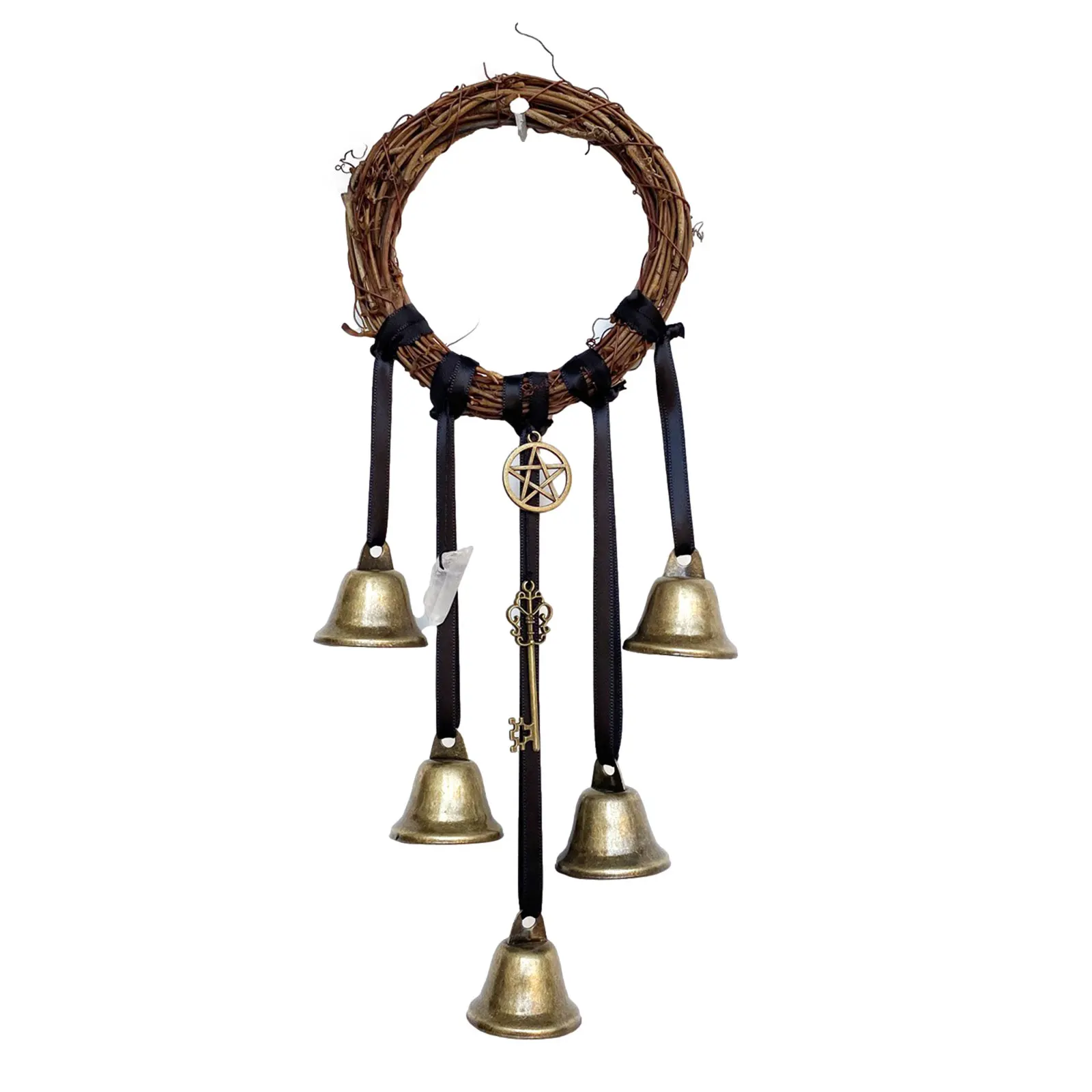 Wind Chimes Household Decorative Pendant Rattan Artware With Small Bells For Living Room Balcony
Wind Chimes Household Decorative Pendant Rattan Artware With Small Bells For Living Room Balcony