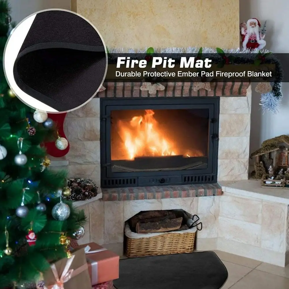 Free Shipping 50*80/100CM Fire Retardant Heat Insulation Fireplace Basin Fire Pad Fire Blanket Fire Mat Barbecue Protected Floor
Free Shipping 50*80/100CM Fire Retardant Heat Insulation Fireplace Basin Fire Pad Fire Blanket Fire Mat Barbecue Protected Floor