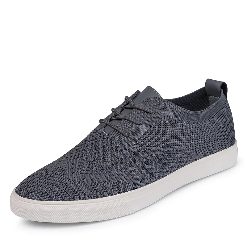 Summer Knit Men Board Shoes Flats Breathable Mens Casual Shoes High Quality Men Shoes Fashion Comfortable Lightweight Lace-up
Summer Knit Men Board Shoes Flats Breathable Mens Casual Shoes High Quality Men Shoes Fashion Comfortable Lightweight Lace-up