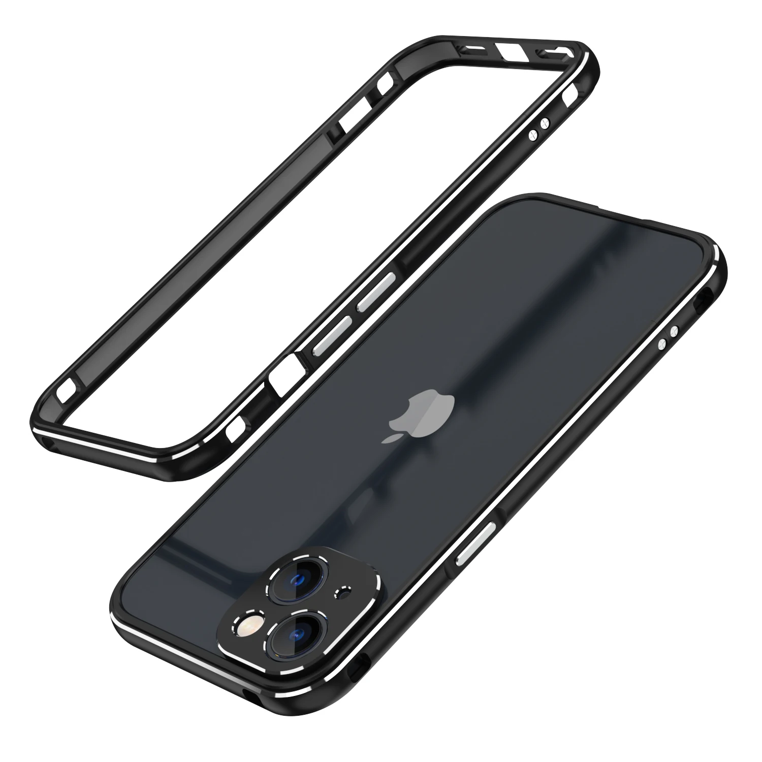 For iphone 13 Case Metal Bumper Aluminum Frame Phone Cover for iphone 13 Mini Shockproof Case with Metal lens film
For iphone 13 Case Metal Bumper Aluminum Frame Phone Cover for iphone 13 Mini Shockproof Case with Metal lens film