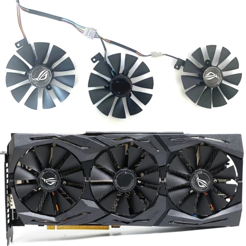 Brand new original 3pcs 87mm 7-pin t129215sh t129215sl GPU cooling fan, applicable to ASUS rog-strix-rtx 2060 2070-o8g-gaming rt
Brand new original 3pcs 87mm 7-pin t129215sh t129215sl GPU cooling fan, applicable to ASUS rog-strix-rtx 2060 2070-o8g-gaming rt
