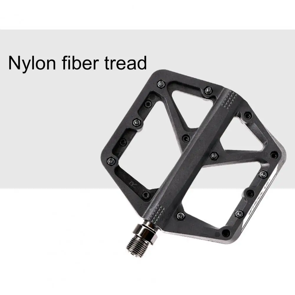 Bicycle Pedals Anti-skid Nails Easy Installation Lightweight Nylon Bearing Widen Flat Pedal for MTB
Bicycle Pedals Anti-skid Nails Easy Installation Lightweight Nylon Bearing Widen Flat Pedal for MTB
