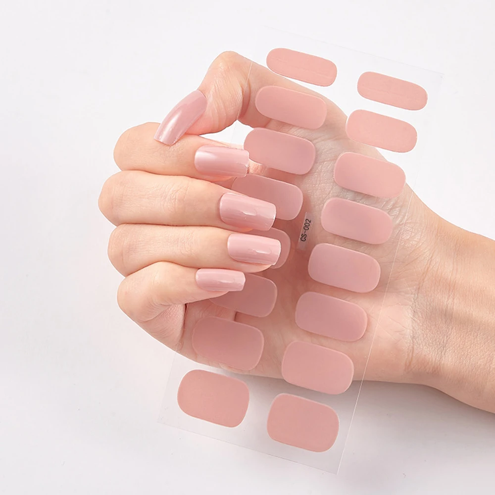 New 16 Tips/sheet Nail Art Diy Full Cover Self Adhesive Nail Sticker Polish Foil Tip Nail Decal Manicure Fake Nail Press On Nail
New 16 Tips/sheet Nail Art Diy Full Cover Self Adhesive Nail Sticker Polish Foil Tip Nail Decal Manicure Fake Nail Press On Nail