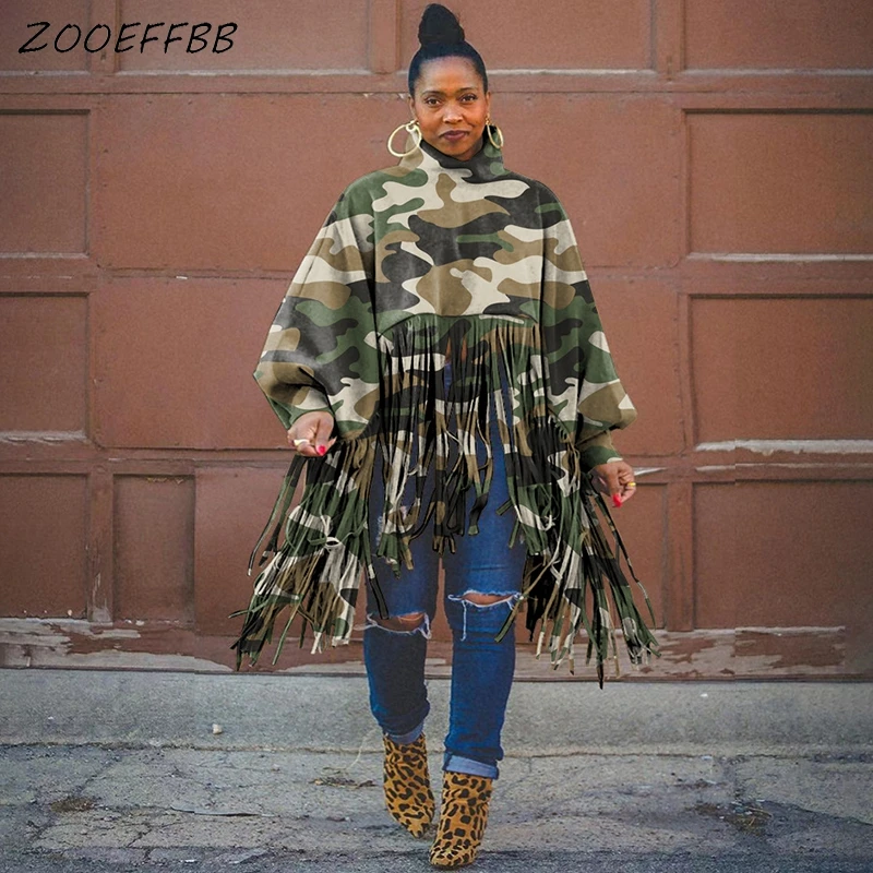 Женский пуловер с длинным рукавом ZOOEFFBB, камуфляжный свитер с бахромой, повседневная одежда в стиле «гусиные лапки» Y2k, весенние модные топы ...
Женский пуловер с длинным рукавом ZOOEFFBB, камуфляжный свитер с бахромой, повседневная одежда в стиле «гусиные лапки» Y2k, весенние модные топы ...