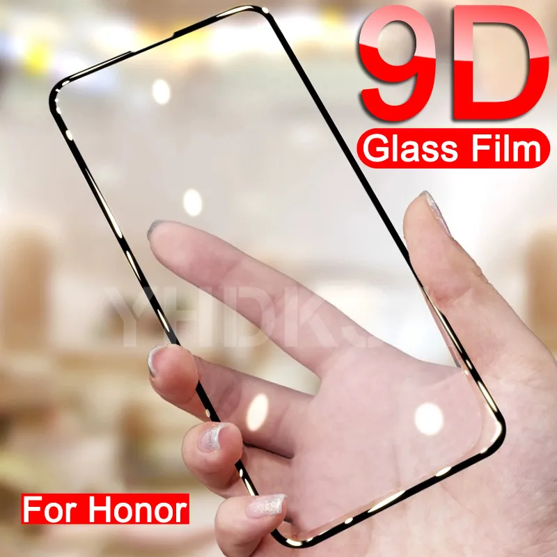 Защитное стекло 9D для Huawei Honor X10 9X 9A 9C 9S 8X 8A 8C 8S 20S 30S 9i 10i 20i закаленное защиты экрана
