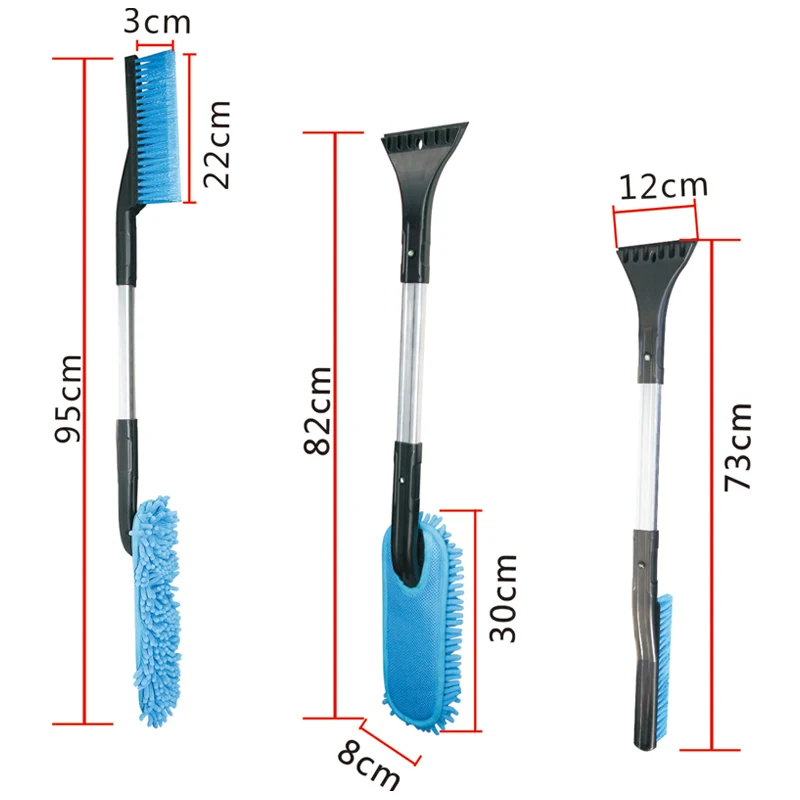 1 Set Car Snow Shovel Multifunctional Windshield Window Scraper Cleaning Tool for Winter Vehicle M8617
1 Set Car Snow Shovel Multifunctional Windshield Window Scraper Cleaning Tool for Winter Vehicle M8617