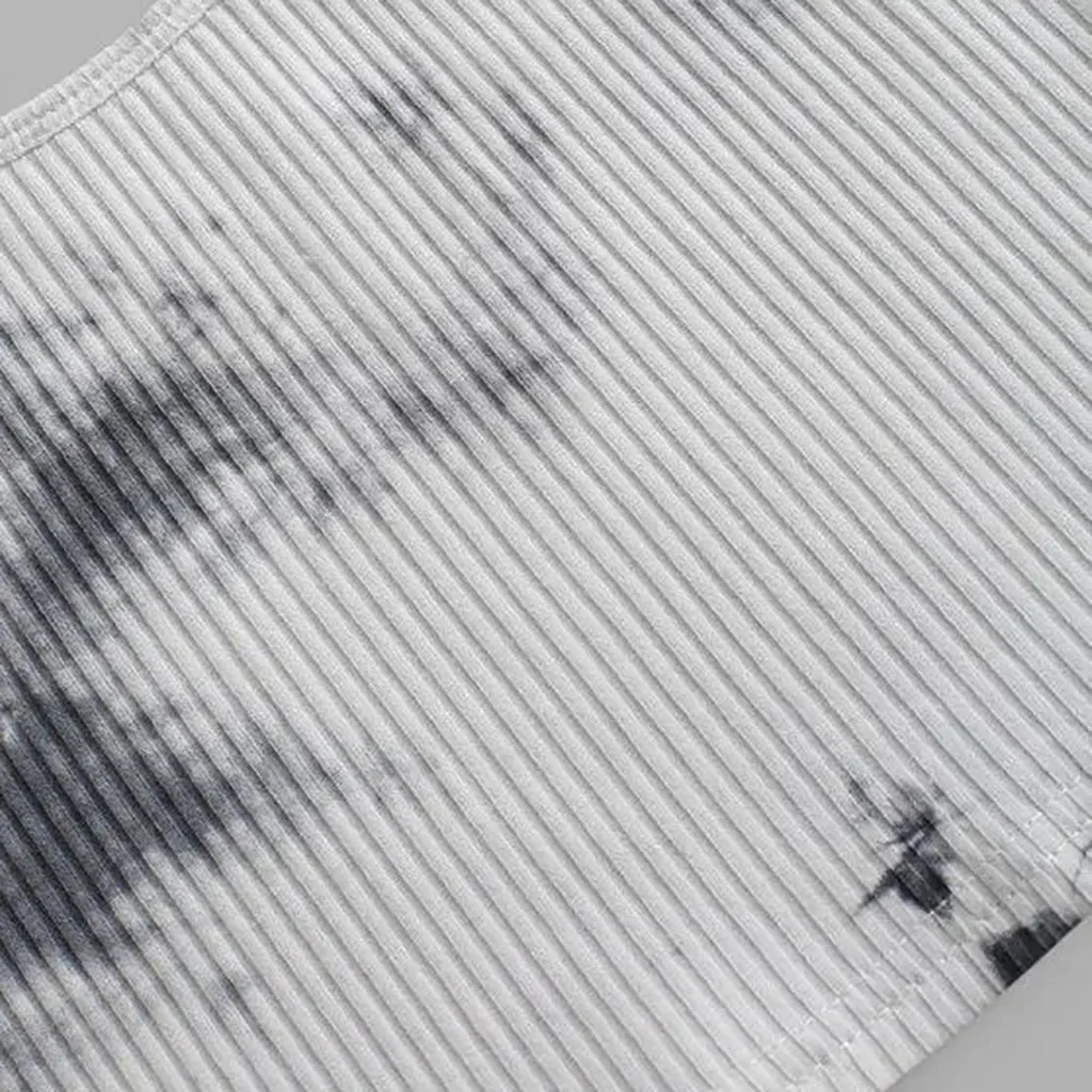 New Fashion Women Sexy Crop Tops mujer Tie-dye Print Sleeveless Blouse Pullover Vest Halterneck Knitted Tank Crop Tops Shirts
New Fashion Women Sexy Crop Tops mujer Tie-dye Print Sleeveless Blouse Pullover Vest Halterneck Knitted Tank Crop Tops Shirts