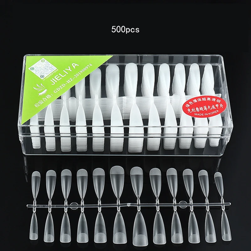 500pcs Fake Nail Matte Tips Press on False Nails with glue Full Cover Coffin/Stiletto/Almond/Square/Oval Nail Art Salon Manicure
500pcs Fake Nail Matte Tips Press on False Nails with glue Full Cover Coffin/Stiletto/Almond/Square/Oval Nail Art Salon Manicure