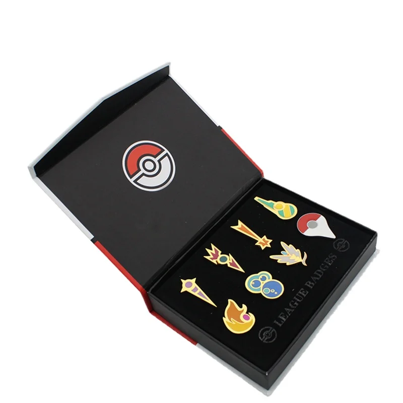 Pokemon Game Surrounding 8 Brooches Gym Badge Exquisite Boxed Drip Brooch SetToys Hobbies Action Figures Christmas Gift
Pokemon Game Surrounding 8 Brooches Gym Badge Exquisite Boxed Drip Brooch SetToys Hobbies Action Figures Christmas Gift
