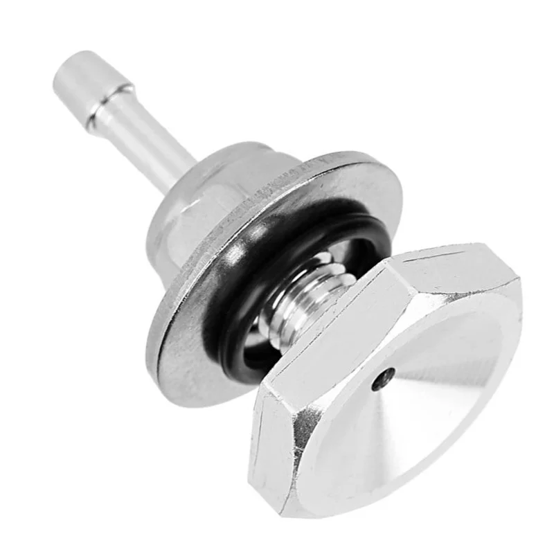 1 шт. Серебряный турбонагнетатель Boost Pipe Hose ниппель турбо вакуумный VAC Gauge фитинг |