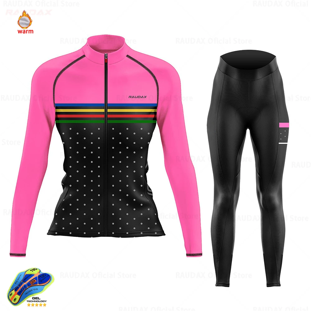2021 Winter Thermal Fleece Set Cycling Clothing Women Jersey Suit Sport Cycling MTB Clothing Bib Pants Warm Sets Ropa Ciclismo
2021 Winter Thermal Fleece Set Cycling Clothing Women Jersey Suit Sport Cycling MTB Clothing Bib Pants Warm Sets Ropa Ciclismo