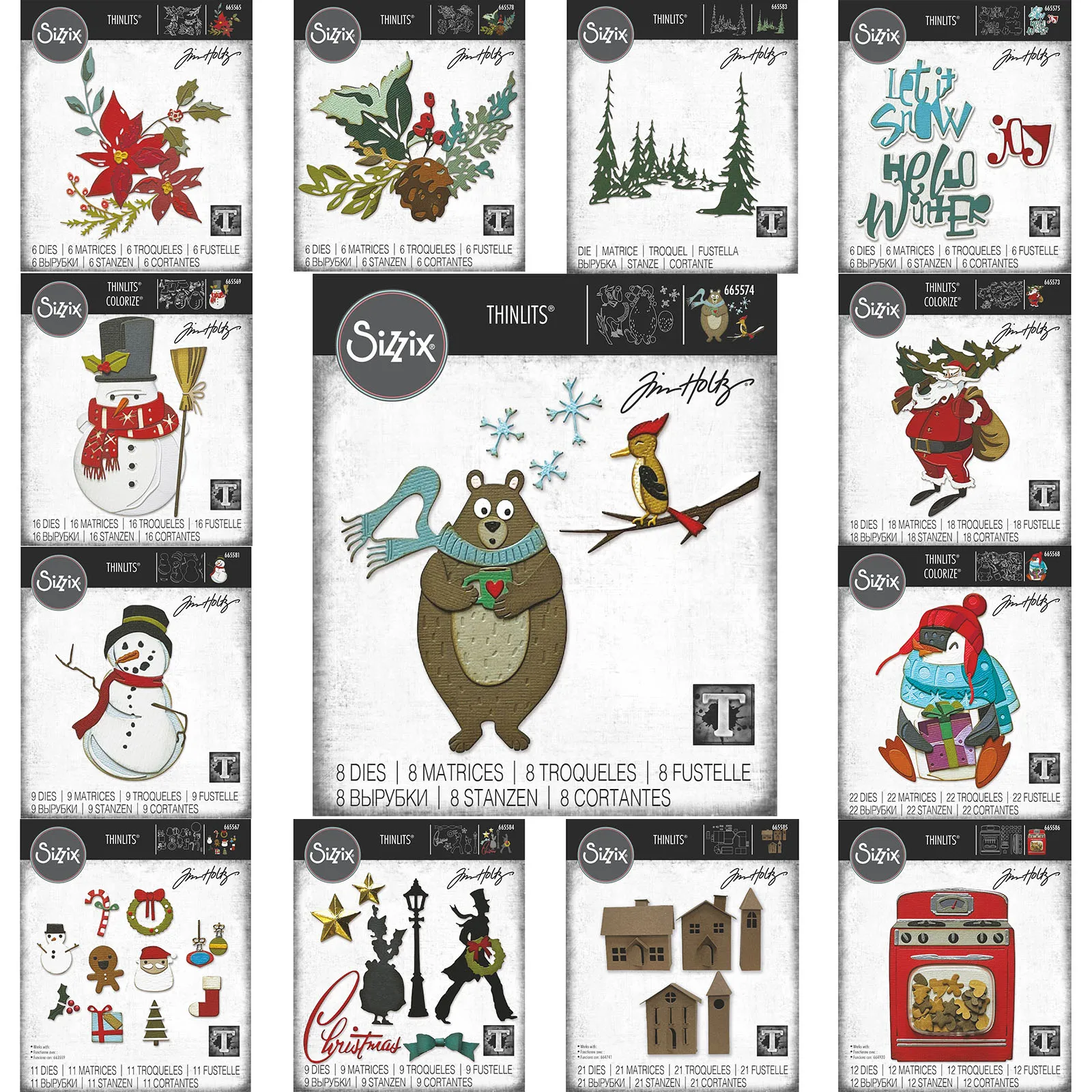 New Christmas Dies Penguin Bear Metal Cutting Dies for DIY Scrapbooking Stencil Photo Album Craft Decor Paper Card Template
New Christmas Dies Penguin Bear Metal Cutting Dies for DIY Scrapbooking Stencil Photo Album Craft Decor Paper Card Template