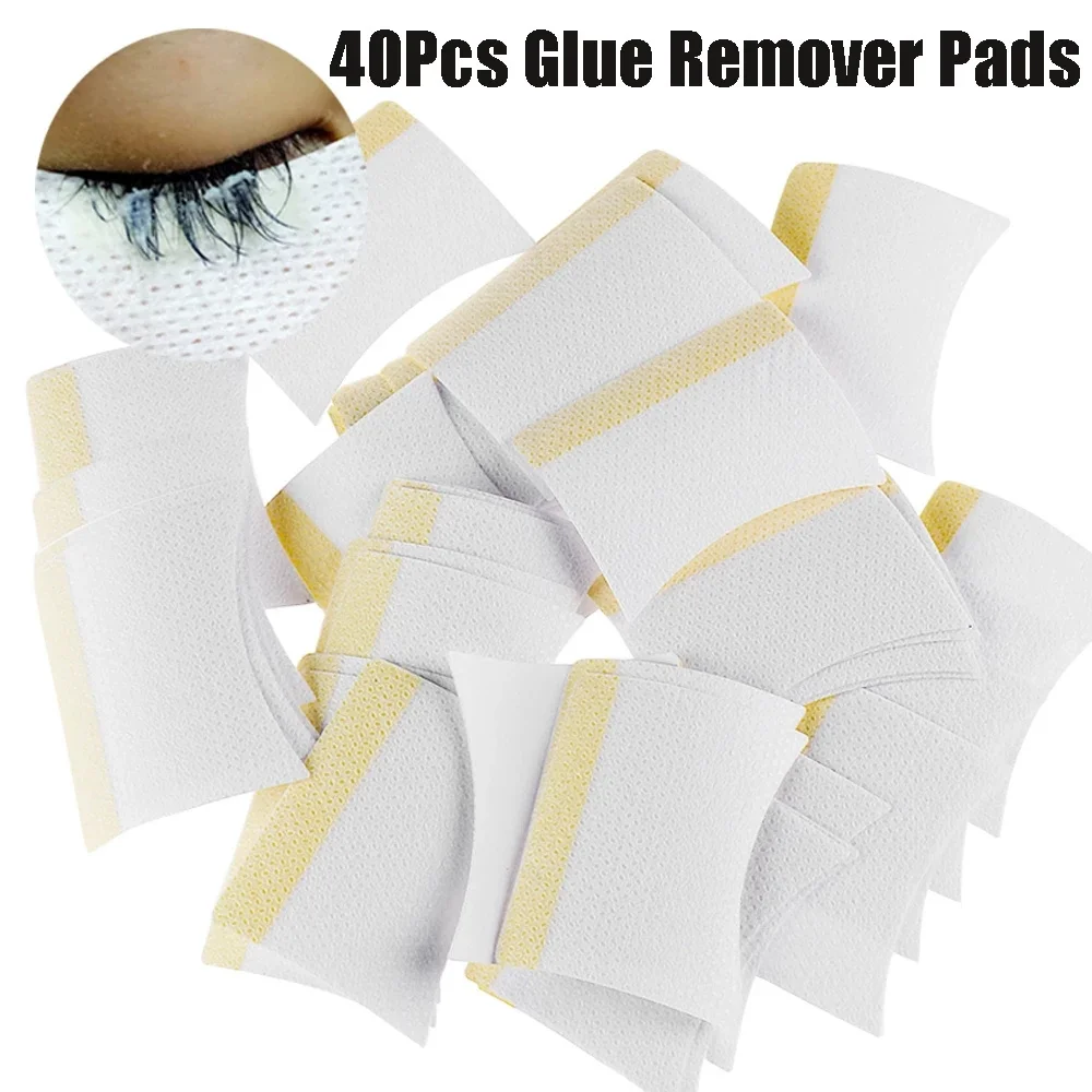 40Pcs Eyelash Extension Glue Remover Lint Free Paper Cotton Pads Lashes Grafting Non woven Glue Cleaning Wipes Makeup Tools
40Pcs Eyelash Extension Glue Remover Lint Free Paper Cotton Pads Lashes Grafting Non woven Glue Cleaning Wipes Makeup Tools