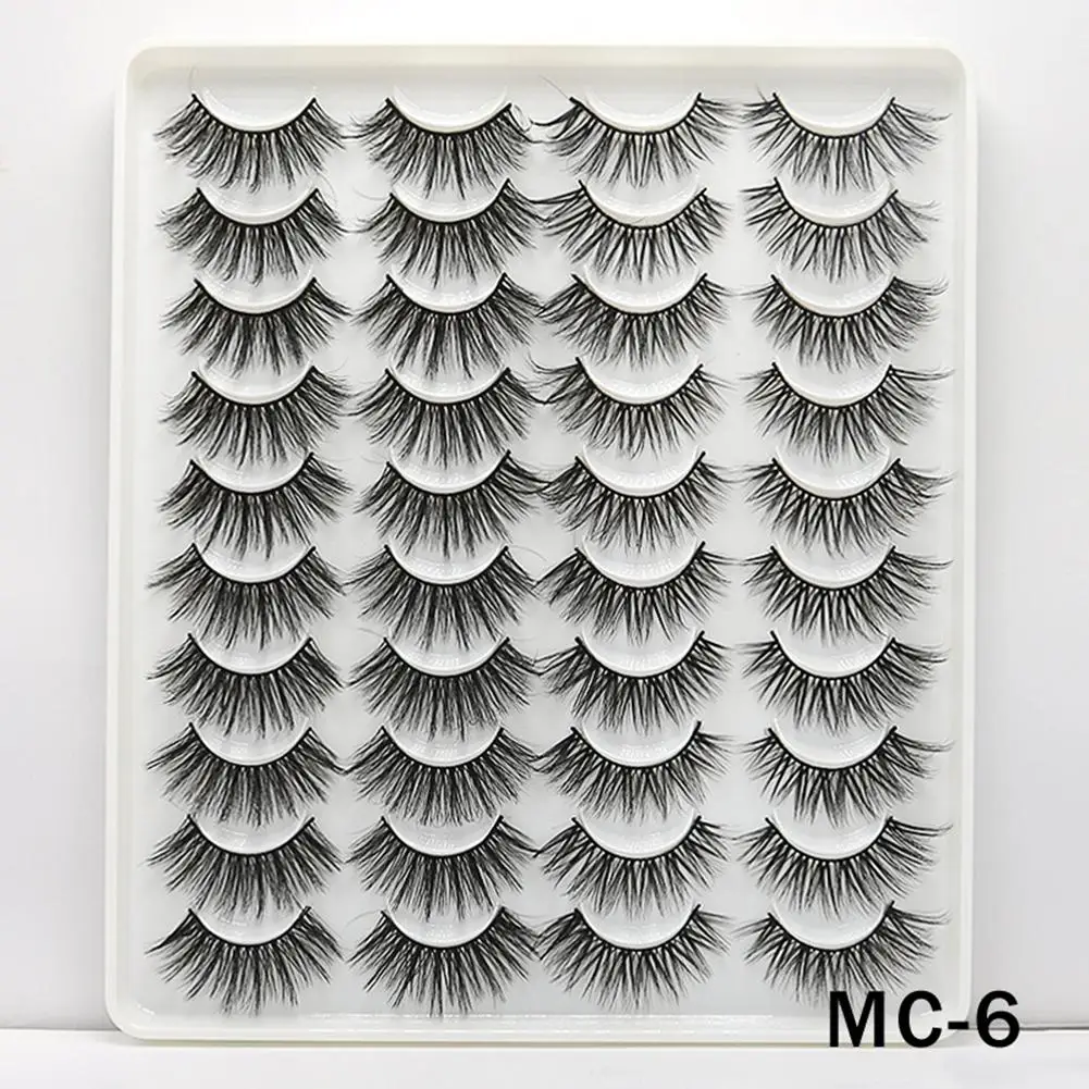 20 Pcs/box 3D Natural False Eyelashes Mink Eyelash Extension Beauty Makeup False Eyelashes
20 Pcs/box 3D Natural False Eyelashes Mink Eyelash Extension Beauty Makeup False Eyelashes