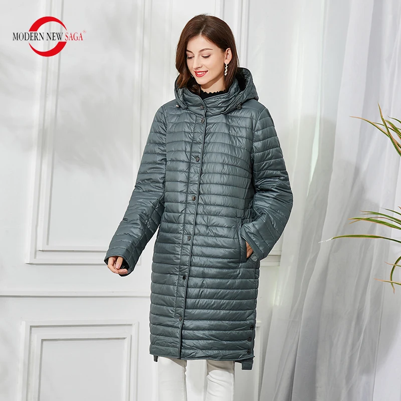 MODERN NEW SAGA Women Coat Spring Quilted Coat Parka Autumn Women Long Jackets Cotton Padded Coat Fleece Liner Women Clothing
MODERN NEW SAGA Women Coat Spring Quilted Coat Parka Autumn Women Long Jackets Cotton Padded Coat Fleece Liner Women Clothing