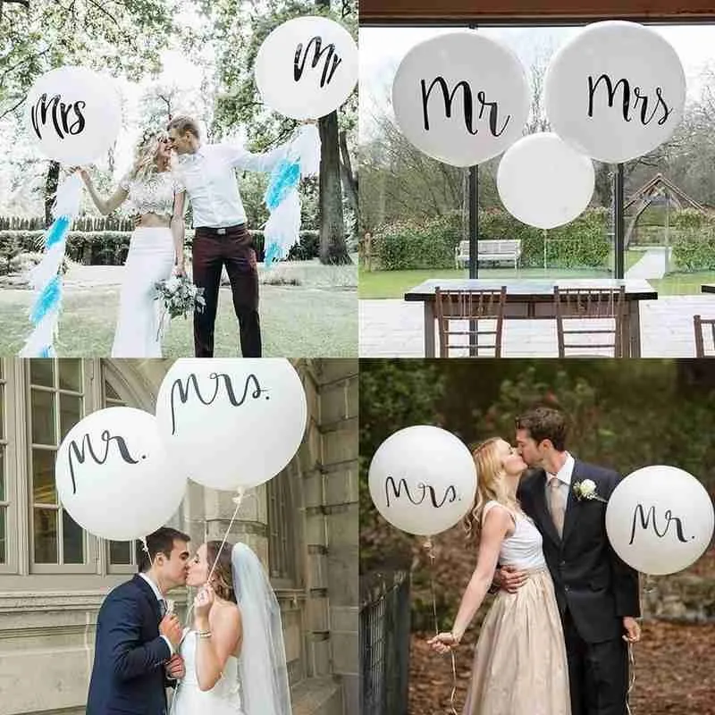 Mr And Mrs Balloon Wedding Supplies Ballons Decorations 36inch Size Quality Day Good Big Balloons Latex For Wedding Valenti X2B2
Mr And Mrs Balloon Wedding Supplies Ballons Decorations 36inch Size Quality Day Good Big Balloons Latex For Wedding Valenti X2B2