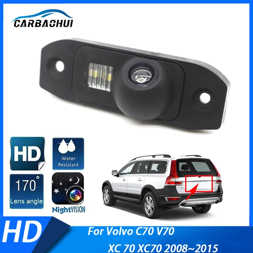 

Car Rear View Reverse Backup CCD Camera Night Vision ​For Volvo C70 V70 XC 70 XC70 2008 2009 2010 2011 2012 2013 2014 2015