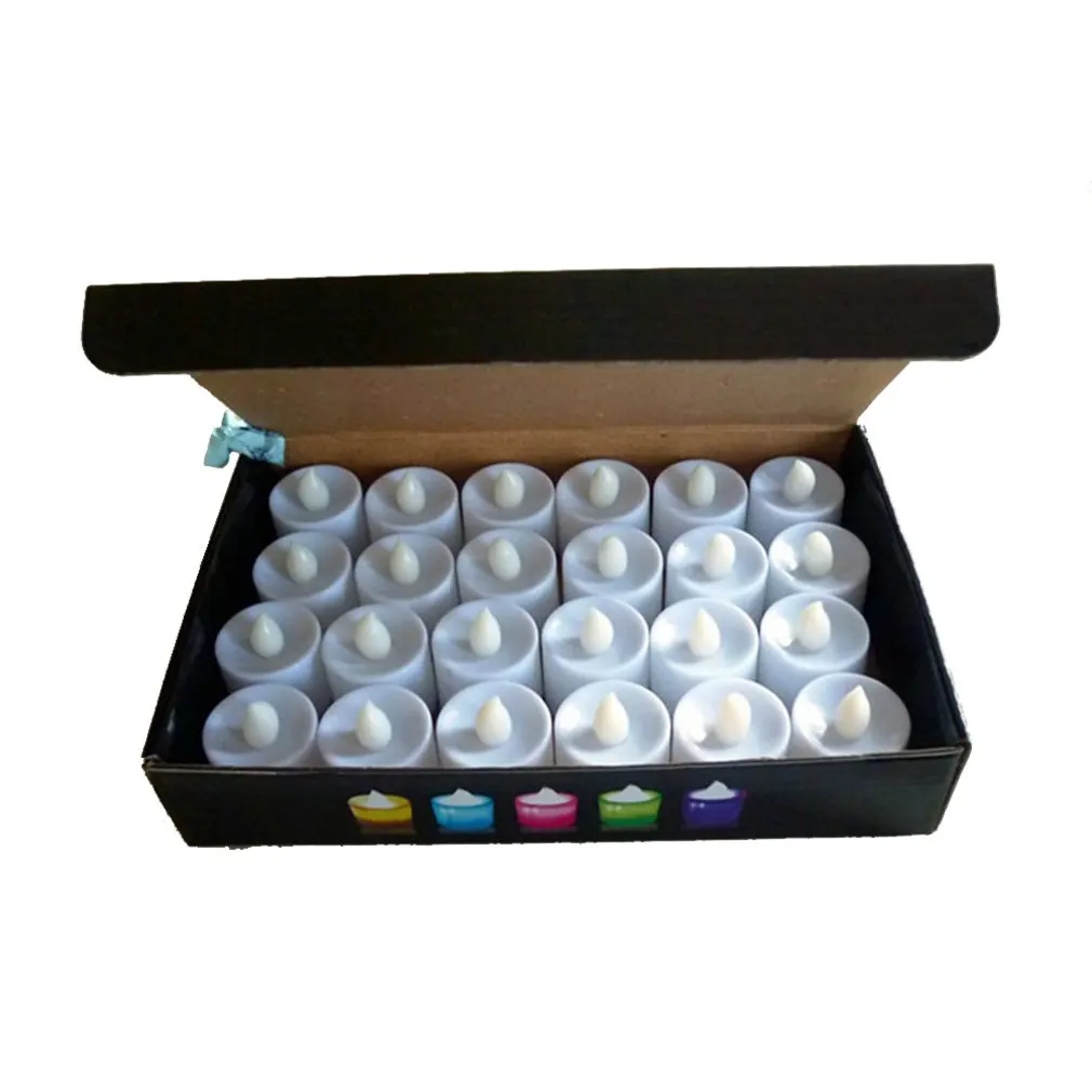 24pcs electronic led candle light decoration props colorful fast flashing automatic color changing Creative birthday
24pcs electronic led candle light decoration props colorful fast flashing automatic color changing Creative birthday
