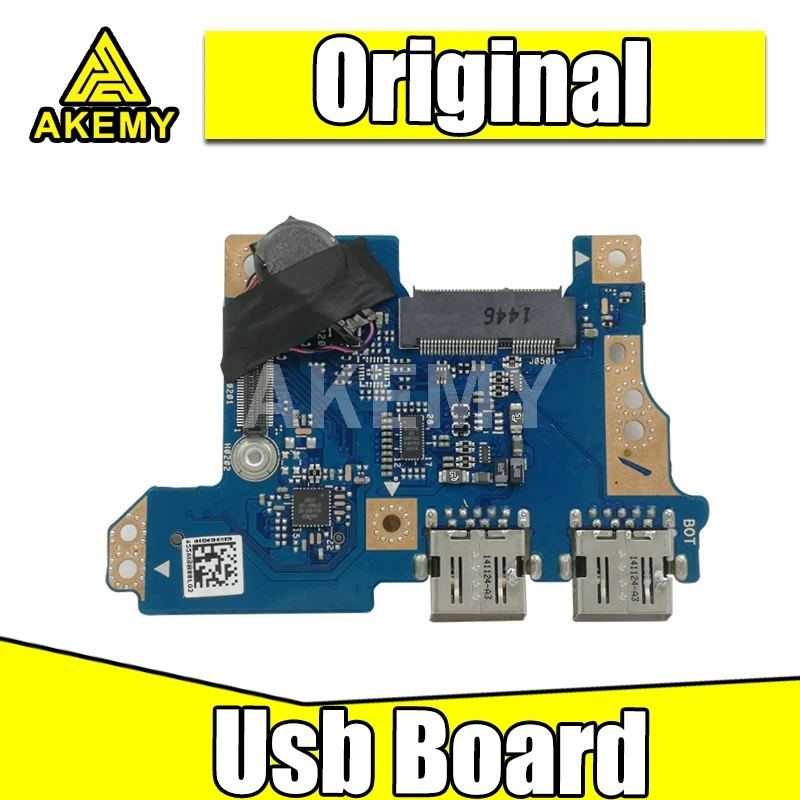 Оригинальный Для ASUS Zenbook UX305F UX305FA UX305CA io Плата usb кард-ридер UX305FA_IO
Оригинальный Для ASUS Zenbook UX305F UX305FA UX305CA io Плата usb кард-ридер UX305FA_IO