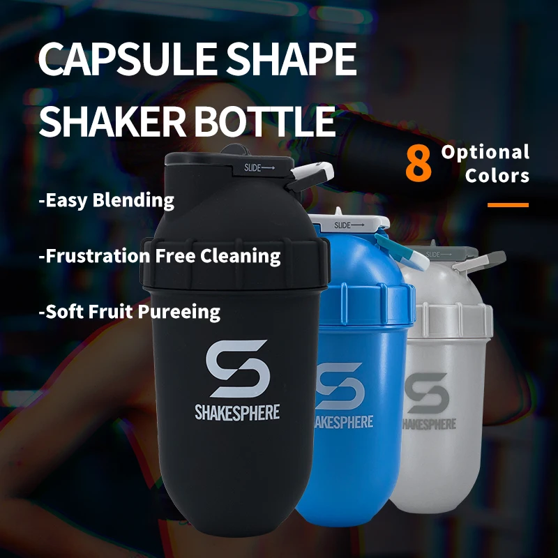 ShakeSphere Tumbler Protein Shaker Bottle Origin Water Bottle Sport Shaker for Protein Powder Mixing Fitness Gym Bottle 700ml
ShakeSphere Tumbler Protein Shaker Bottle Origin Water Bottle Sport Shaker for Protein Powder Mixing Fitness Gym Bottle 700ml